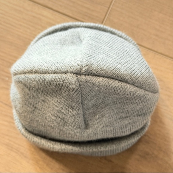 Carhartt Light Grey Beanie Hat cap‎ Logo One Size Fits Most - Picture 5 of 7